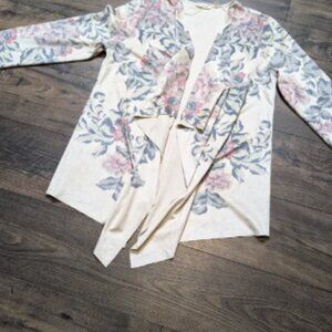 Soft Surroundings Floral Sweater Size Large‎